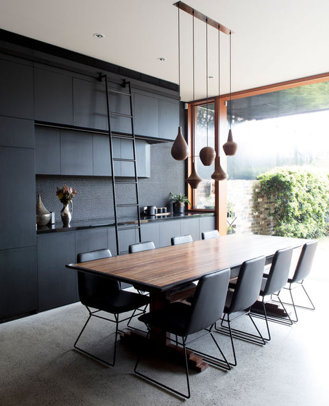 Architects Used Black To Give This Interior A Bold Appearance