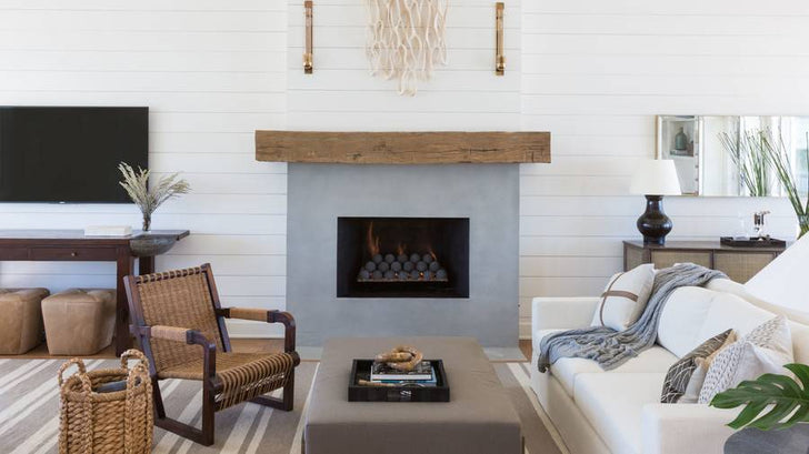 Beautiful Modern-Farmhouse Transformation of a Texas Beach House