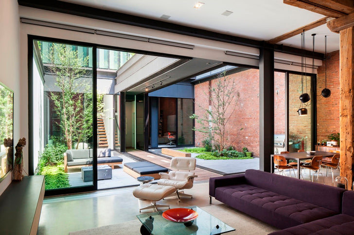 Modern Home Interior Courtyard Design Ideas