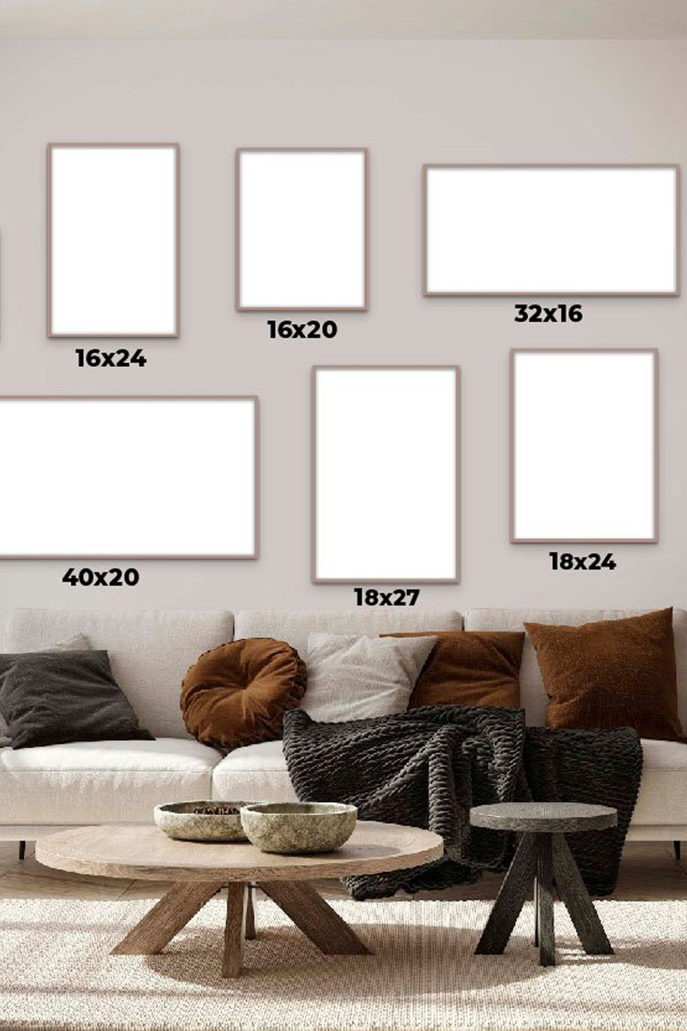 How to Choose the Right Size Wall Art | STAG &amp; MANOR
