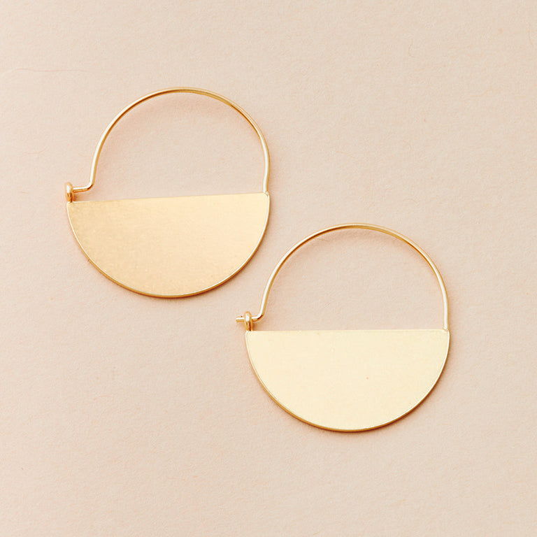 REFINED LUNAR HOOP | JEWELRY