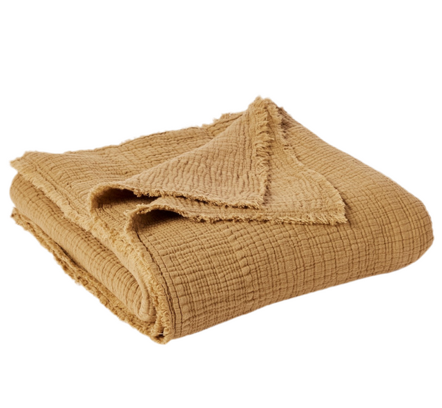 TOPANGA ORGANIC MATELASSE THROW | THROWS