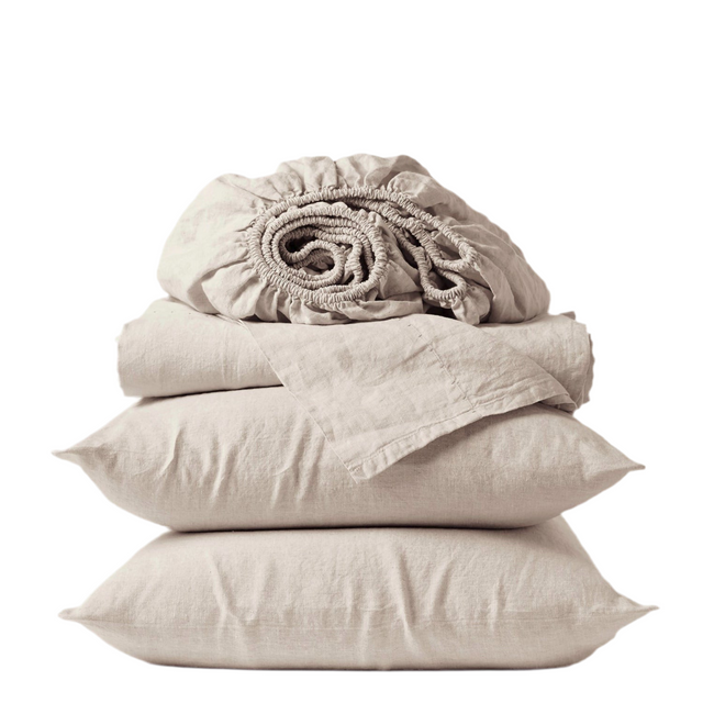 ORGANIC RELAXED LINEN SHEET SET