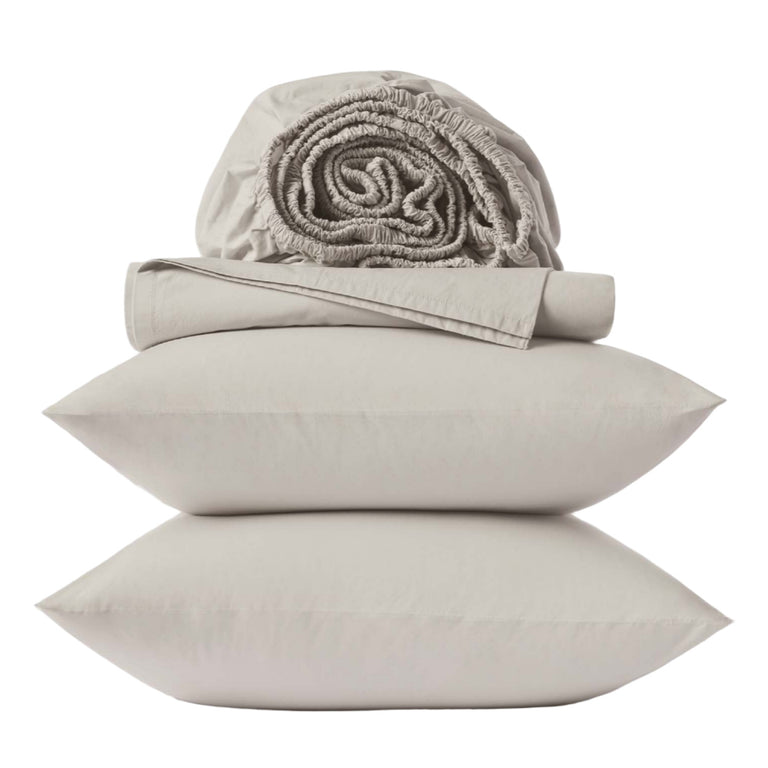 REFINED ORGANIC PERCALE SHEET SET | BEDDING