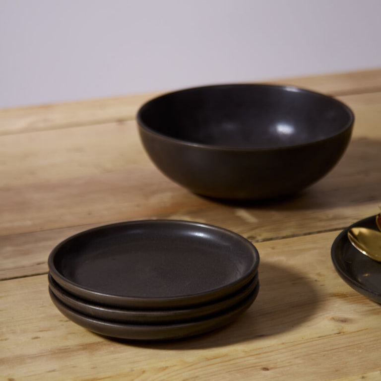 KAVALA CERAMIC SIDE PLATE | DINNERWARE