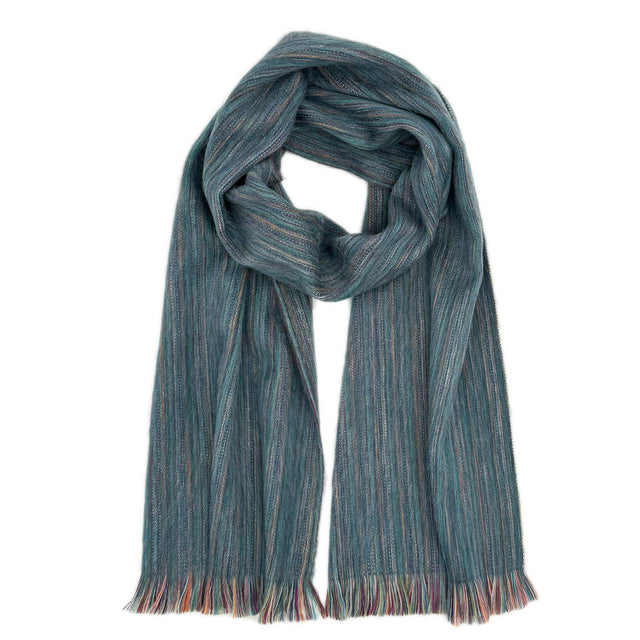 ALPACA SCARF - INDIGO