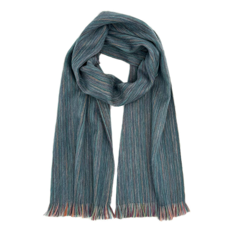 ALPACA SCARF - INDIGO