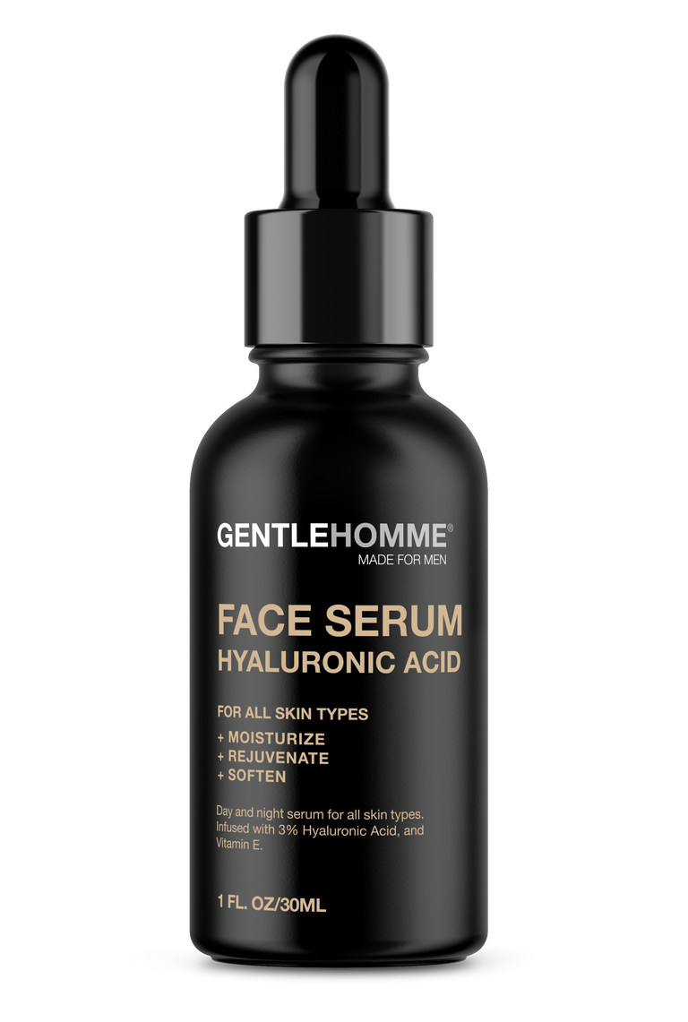 HYALURONIC ACID FACE SERUM | MENS SKIN CARE | BODY CARE