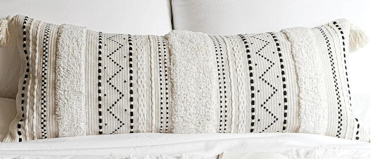 IVORY & BLACK BOHO LUMBAR