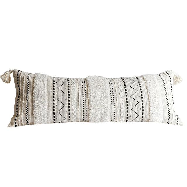 IVORY & BLACK BOHO LUMBAR