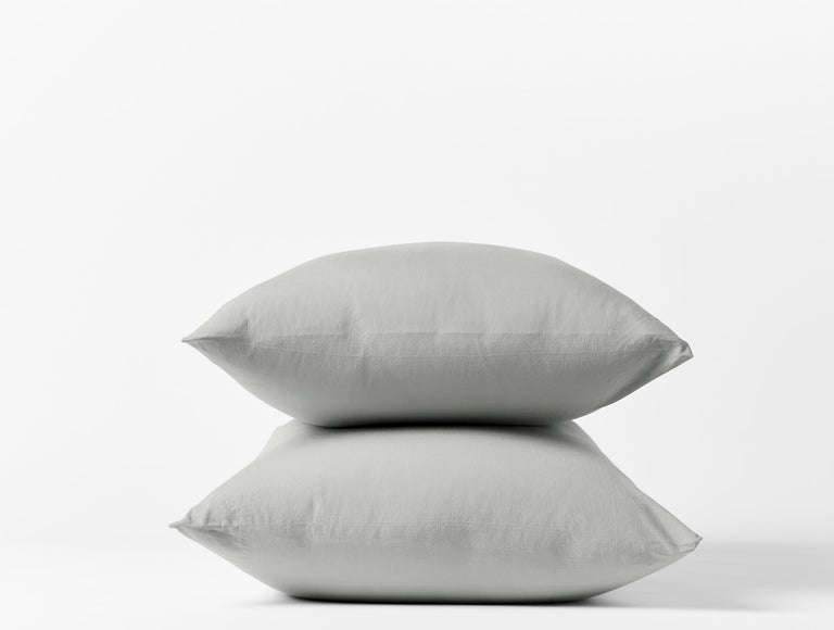 ORGANIC CRINKLED PERCALE PILLOWCASES | BEDDING