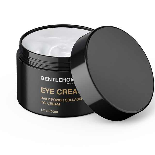 COLLAGEN & CAFFEINE EYE CREAM FOR MEN WITH HYALURONIC ACID | MENS SKIN CARE | BODY CARE