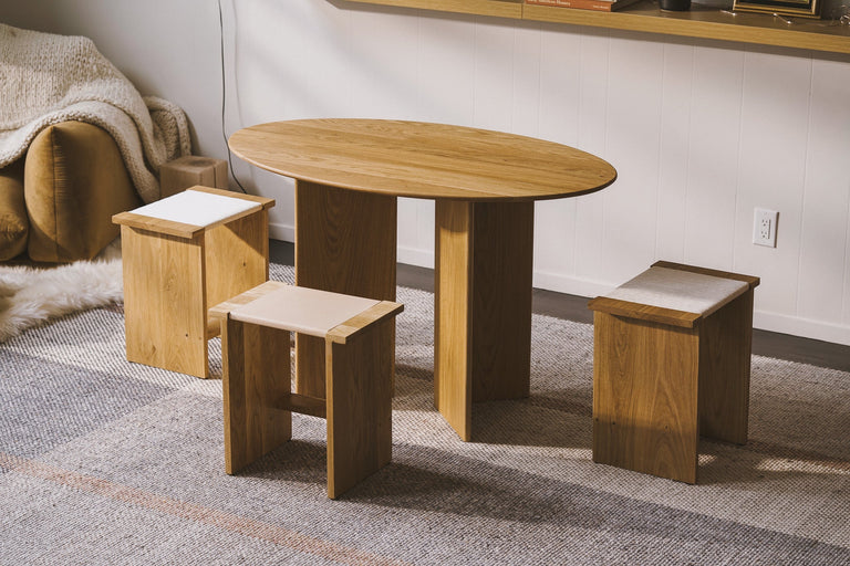 Harmony Stool Short by the Iron Roots Designs | Local SF Artisan Craft | SEATING