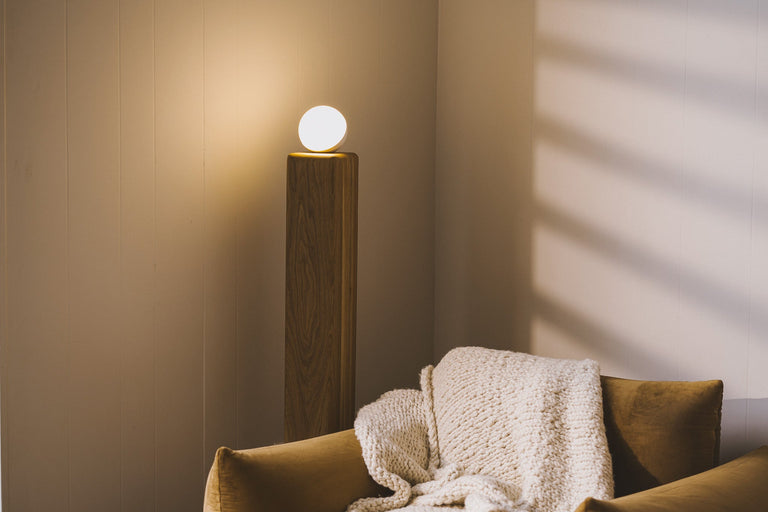 Pan Smart Floor Lamp - Touch, Voice, App Control by the Iron Roots Designs | Local SF Artisan Craft | LIGHTING