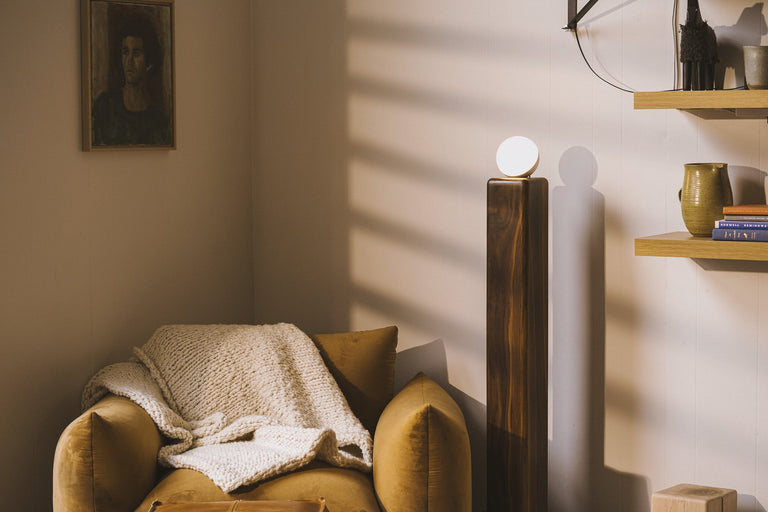 Pan Smart Floor Lamp - Touch, Voice, App Control by the Iron Roots Designs | Local SF Artisan Craft | LIGHTING