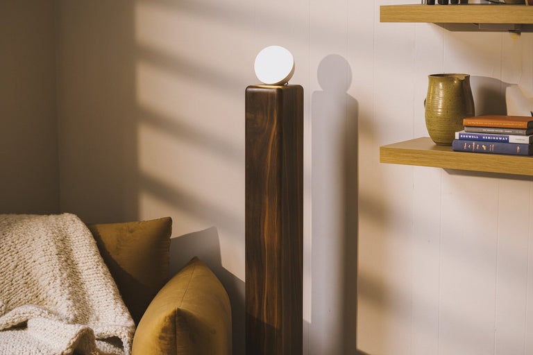 Pan Smart Floor Lamp - Touch, Voice, App Control by the Iron Roots Designs | Local SF Artisan Craft | LIGHTING