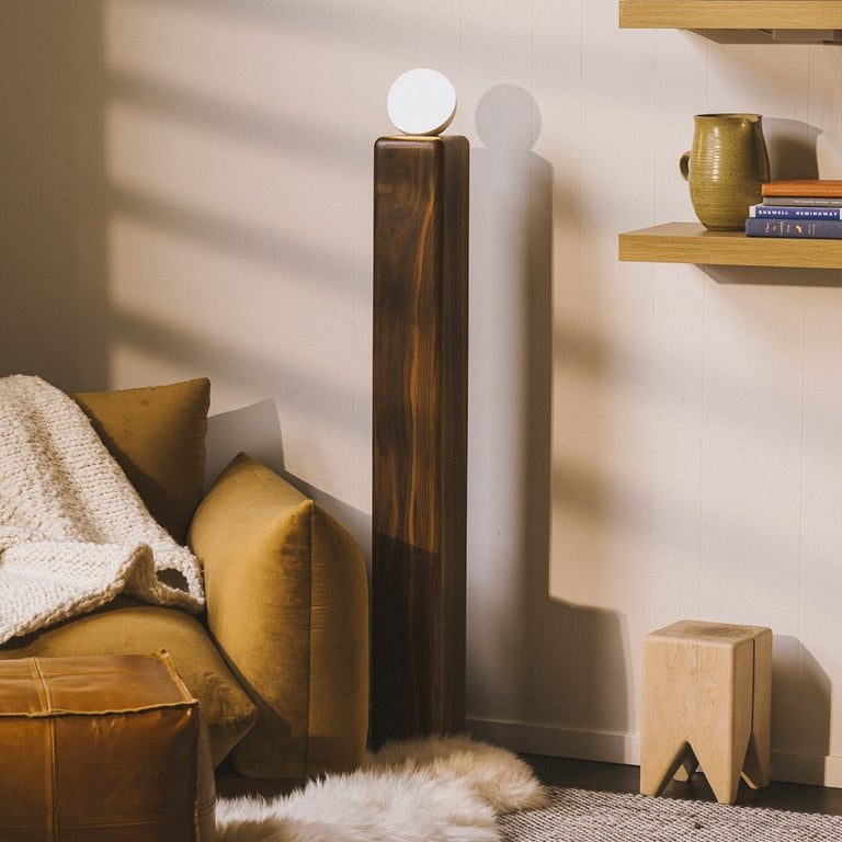 Pan Smart Floor Lamp - Touch, Voice, App Control by the Iron Roots Designs | Local SF Artisan Craft | LIGHTING