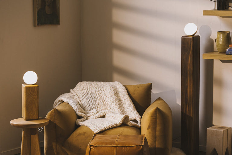 Pan Smart Floor Lamp - Touch, Voice, App Control by the Iron Roots Designs | Local SF Artisan Craft | LIGHTING