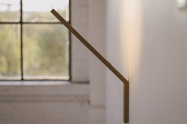 Angle Wall Sconce Lamp by the Iron Roots Designs | Local SF Artisan Craft | LIGHTING