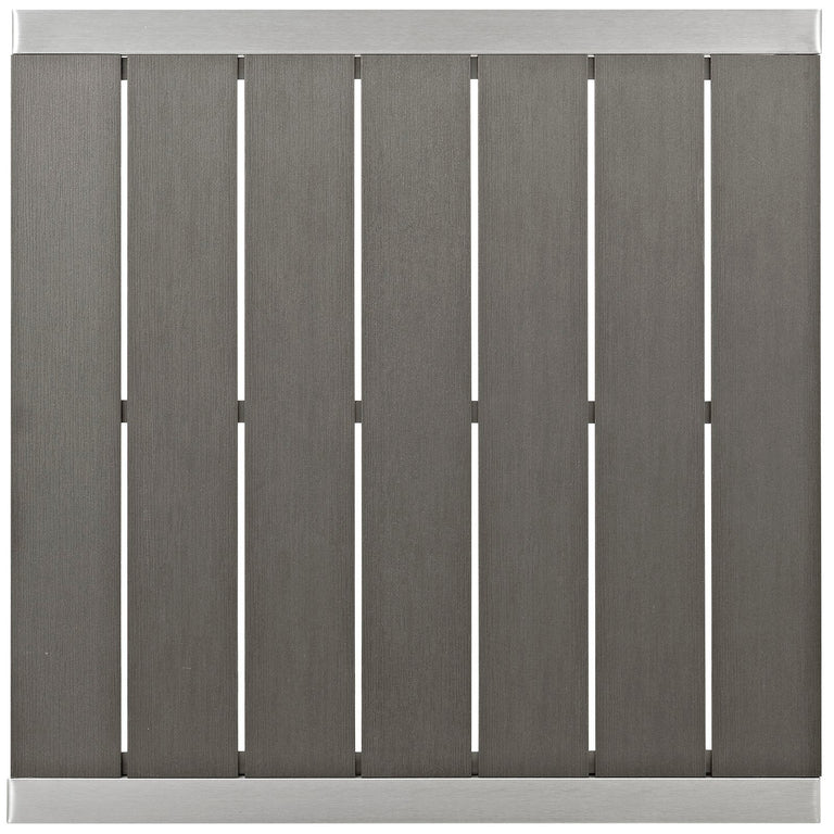 SHORE OUTDOOR PATIO ALUMINUM BAR TABLE