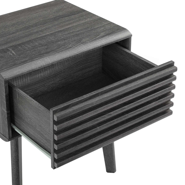 RENDER | END TABLE | CHARCOAL