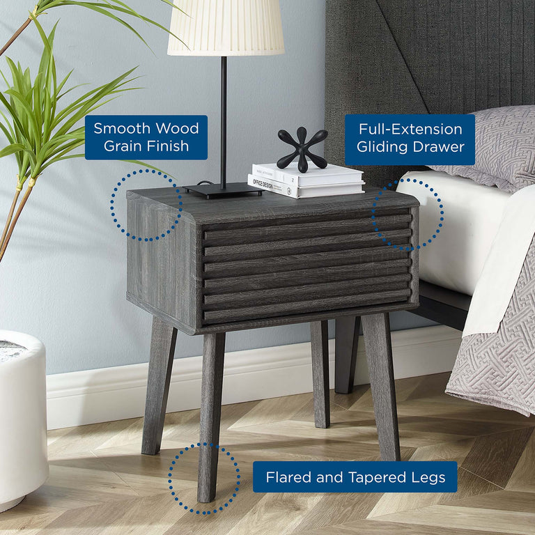 RENDER | END TABLE | CHARCOAL
