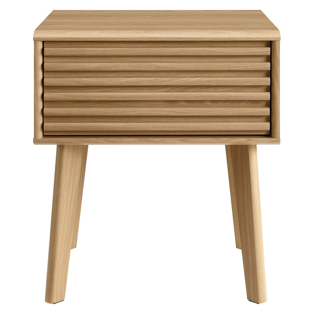 RENDER | END TABLE | OAK