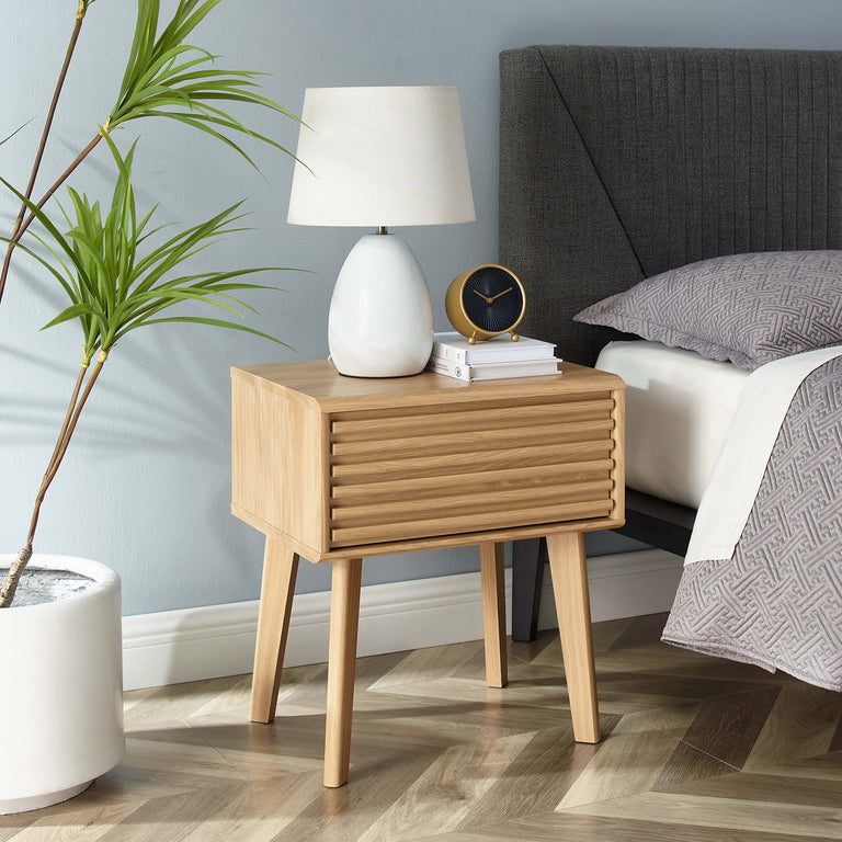 RENDER | END TABLE | OAK
