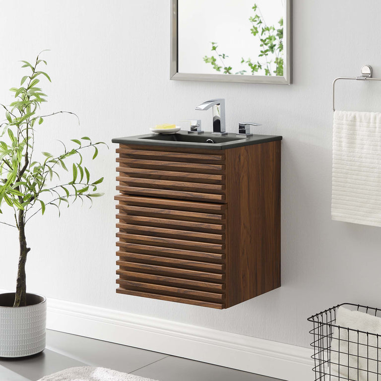 RENDER | VANITIES | WALNUT BLACK