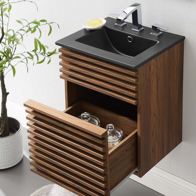 RENDER | VANITIES | WALNUT BLACK