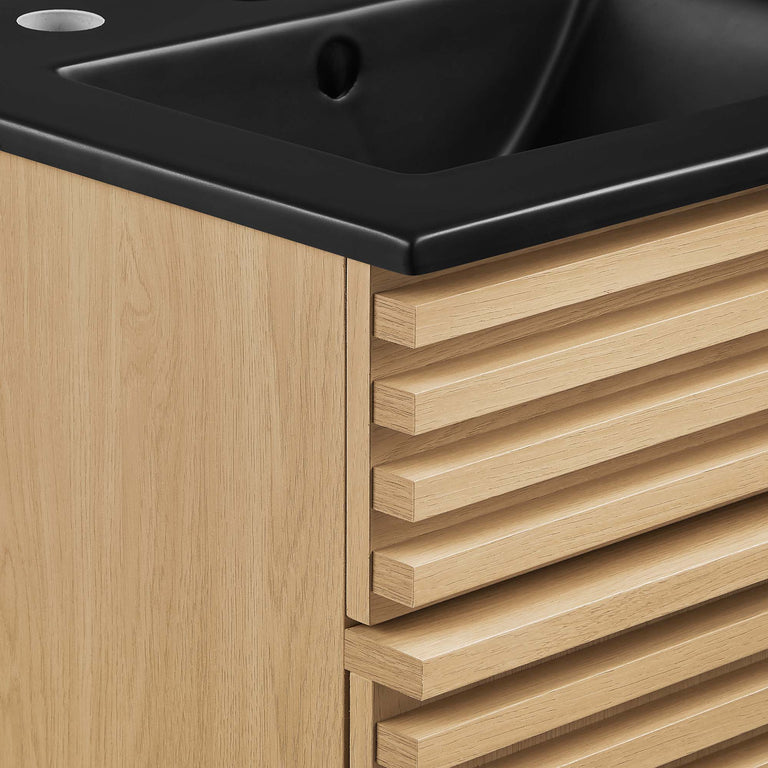 RENDER | VANITIES | OAK BLACK