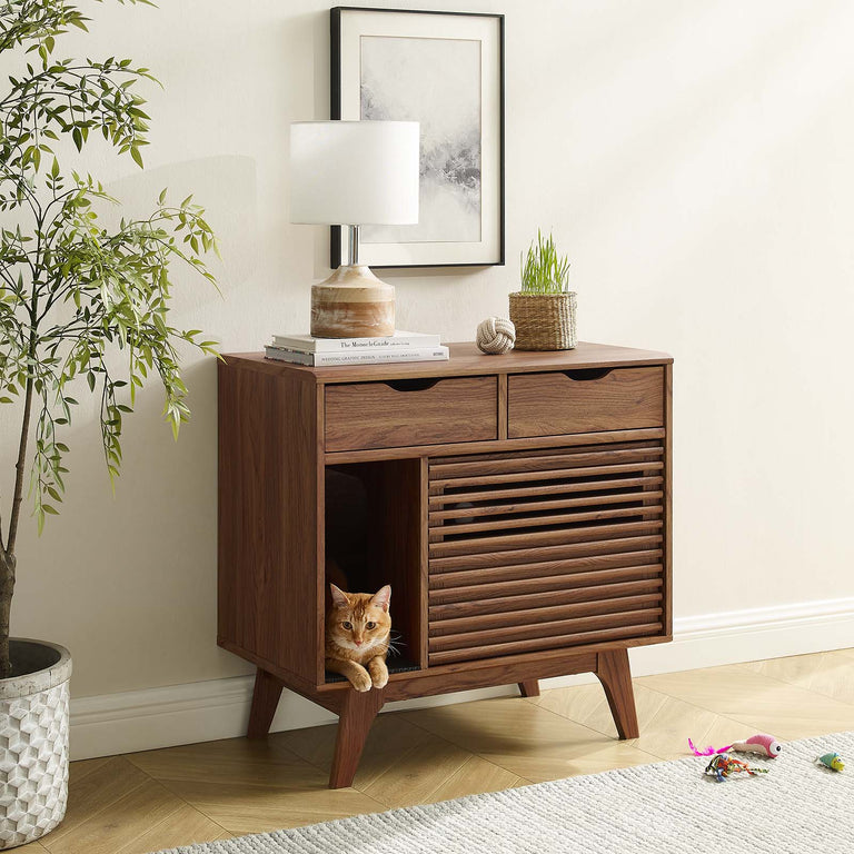 RENDER CAT CABINET | LIVING ROOM