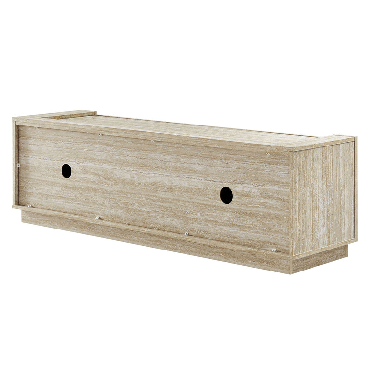 HOLLIS | TV STAND | TRAVERTINE