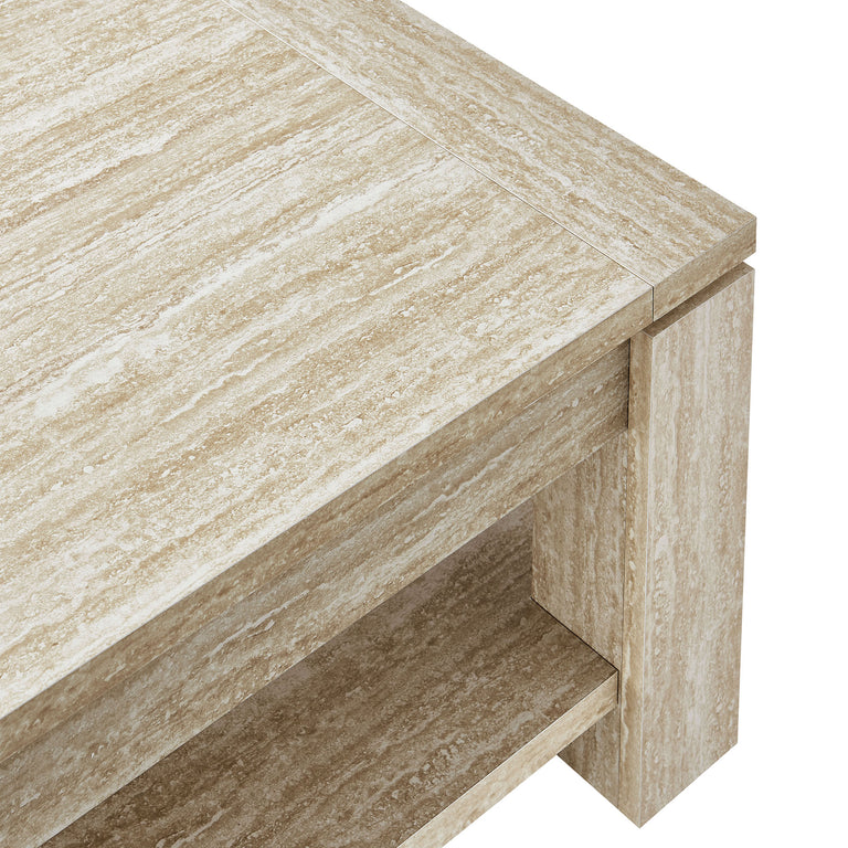 HOLLIS | COFFEE TABLES | TRAVERTINE