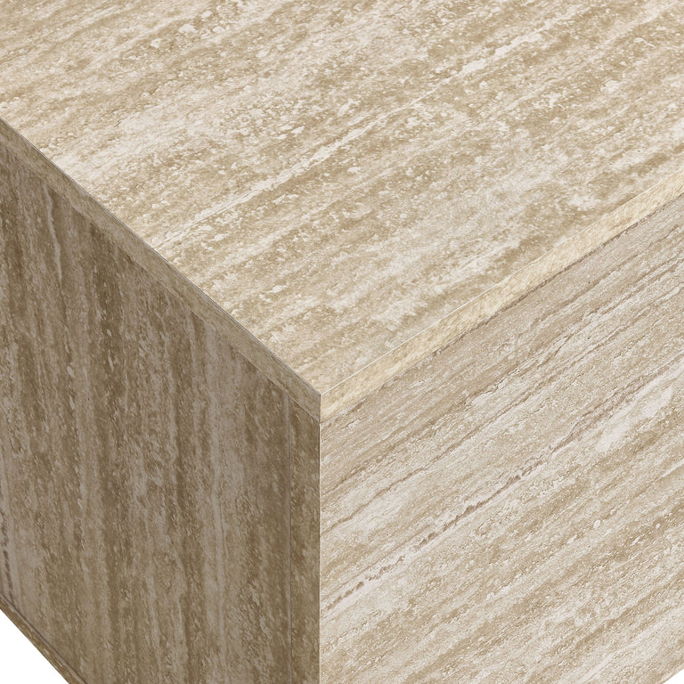 TERRA | TV STAND | TRAVERTINE