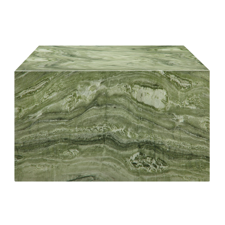 JORDANA | OUTDOOR COFFEE TABLE | GREEN MARBLE