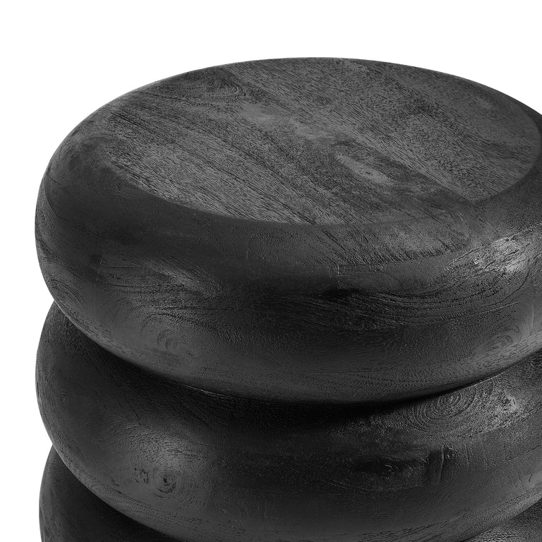 ELLERY | SIDE TABLES | WIREBRUSH BLACK