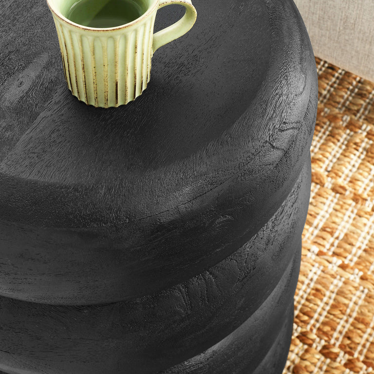 ELLERY | SIDE TABLES | WIREBRUSH BLACK