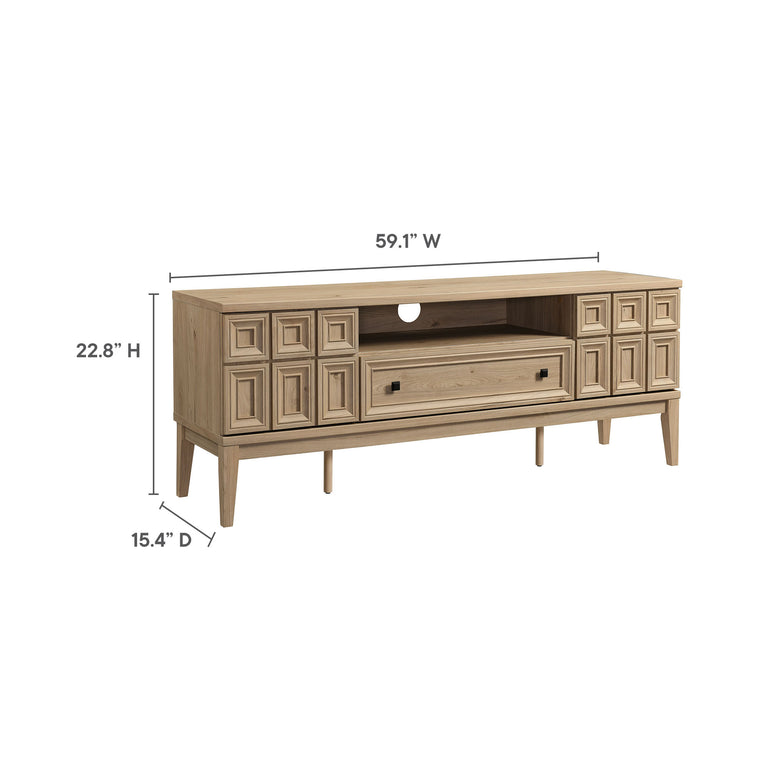 SAMOS | TV STAND | LIGHT OAK