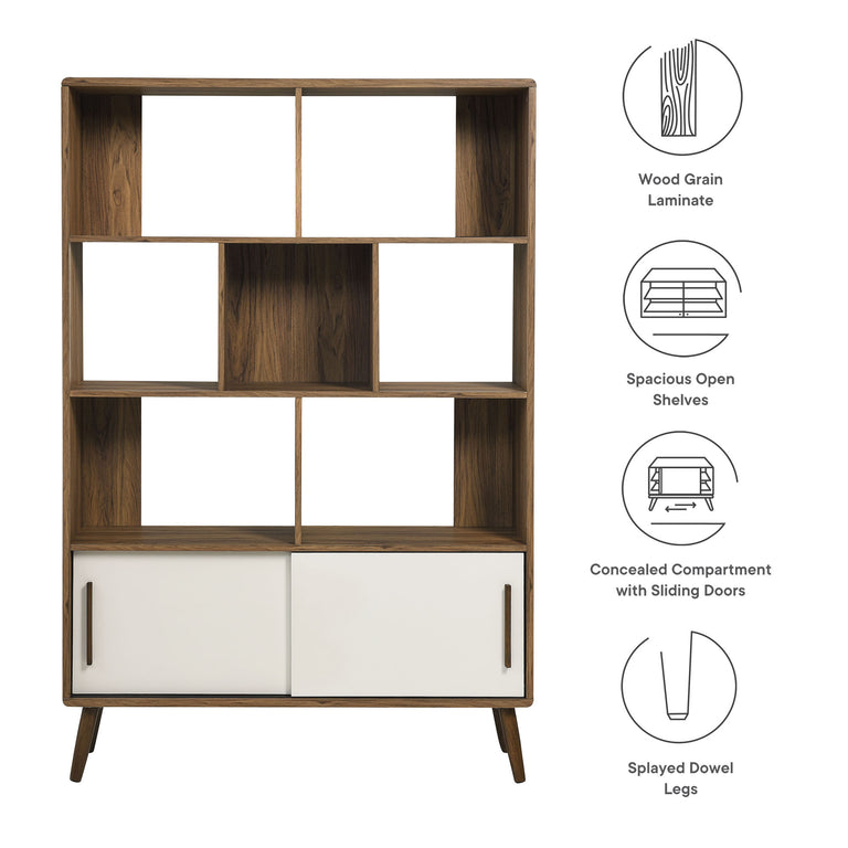 TRANSMIT | BOOKCASE | WALNUT LINEN