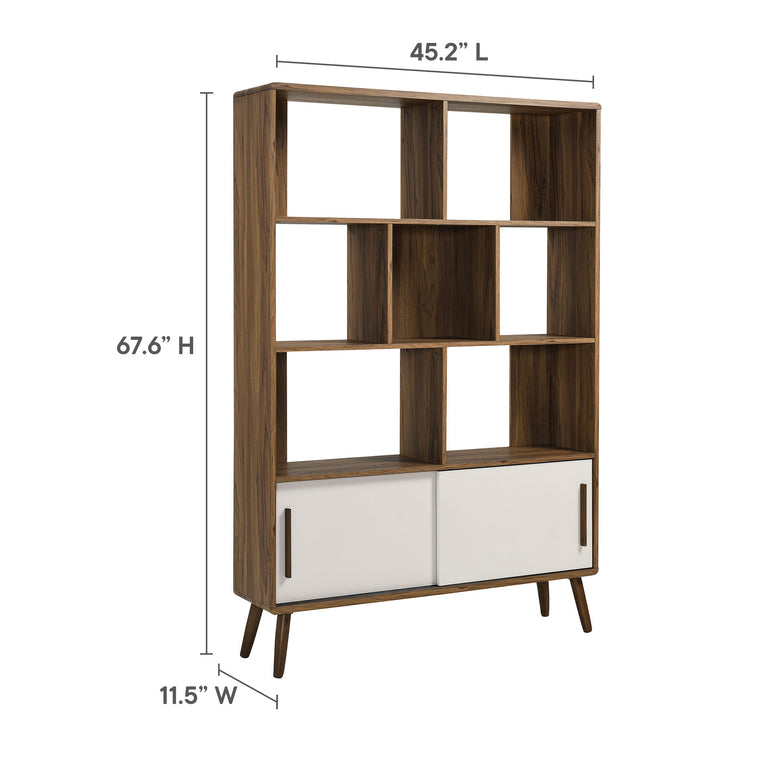 TRANSMIT | BOOKCASE | WALNUT LINEN