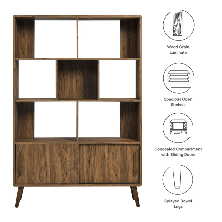 TRANSMIT | BOOKCASE | WALNUT