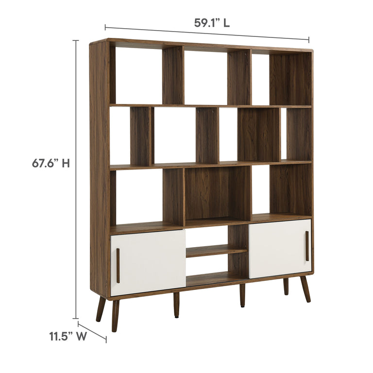TRANSMIT | BOOKCASE | WALNUT LINEN