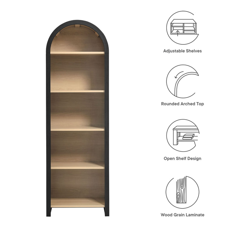 EVIE | BOOKCASE | BLACK