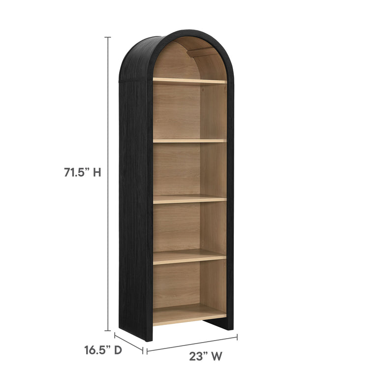 EVIE | BOOKCASE | BLACK