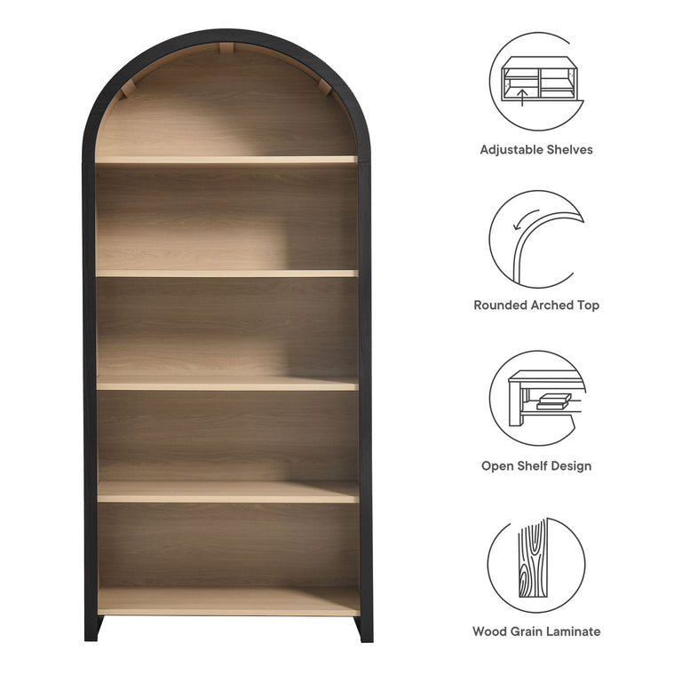 EVIE | BOOKCASE | BLACK