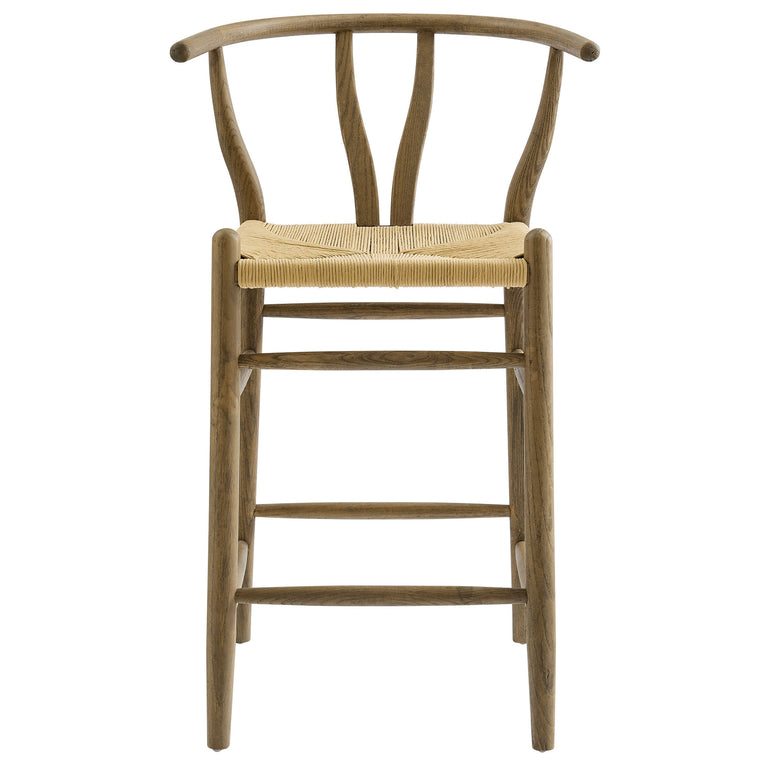AMISH | BAR AND COUNTER STOOLS | WEATHERED GRAY TEAK