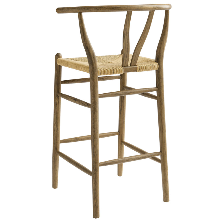 AMISH | BAR AND COUNTER STOOLS | WEATHERED GRAY TEAK