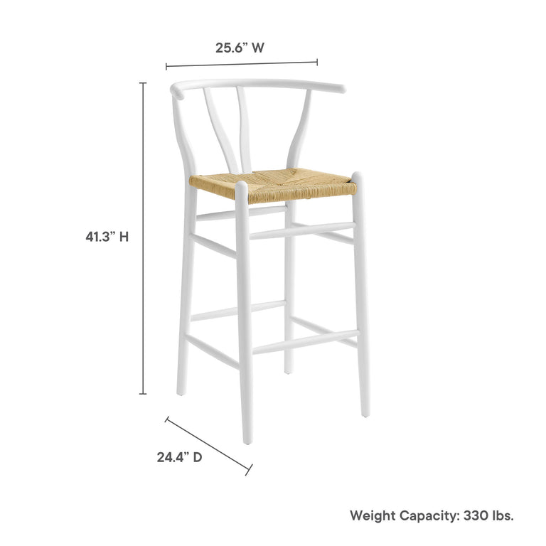 AMISH | BAR AND COUNTER STOOLS | WHITE