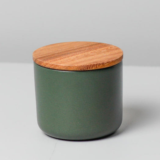 ACACIA LID FOREST STONEWARE